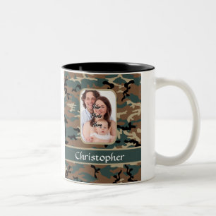 Camouflage Zweifarbige Tasse