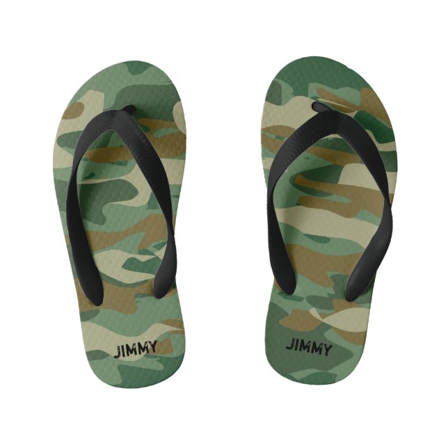 Camouflagen der peronalisierten Armee Flip Flops f (Fußbett)