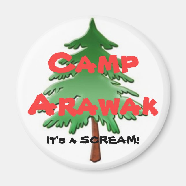 Camp Arawak Magnet (Vorne)