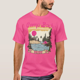 Camp Bach Braut Brautjungfer Retro Camping Jungges T-Shirt