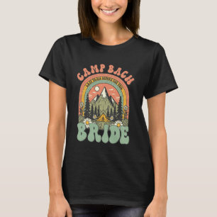 Camp Bach Braut Retro-Camping Junggesellinnenabsch T-Shirt