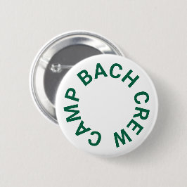 Camp Bach Crew Forest Green Junggeselinnen-Abschie Button