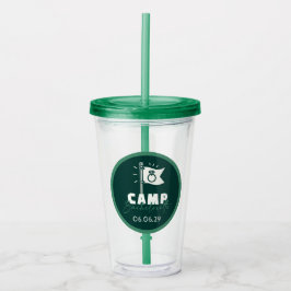 Camp Bachelorette Acryltrinkbecher