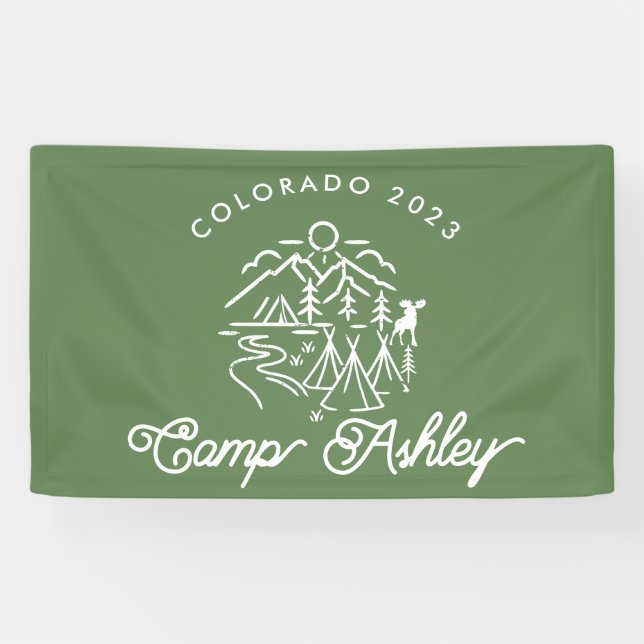 Camp Bachelorette Banner/ Hintergrund Banner (Horizontal)