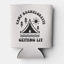 Camp Bachelorette Bridesmaid kann kühlen