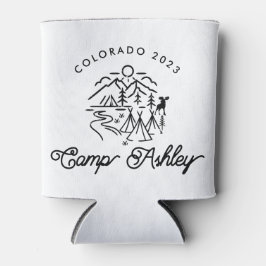 Camp Bachelorette Custom Can Cooler/ Coozie Dosenkühler