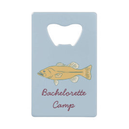 Camp Bachelorette Dekoration Geldbeutel Flaschenöffner