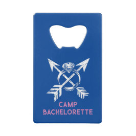 Camp Bachelorette Geldbeutel Flaschenöffner