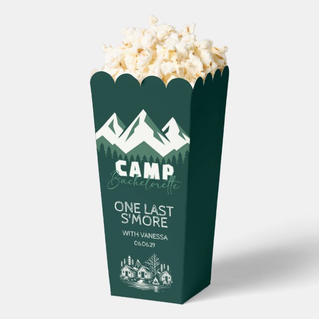 Camp Bachelorette Geschenkschachtel (Geplatzt)