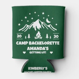 Camp Bachelorette | Green Bridesmaid Dosenkühler