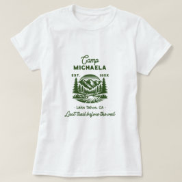 Camp Bachelorette Letzter Weg vor dem Schleier T-Shirt