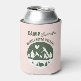 Camp Bachelorette Party Camping Bach Weekend Pink Dosenkühler