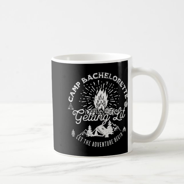 Camp Bachelorette Party-Matching Kaffeetasse (Rechts)