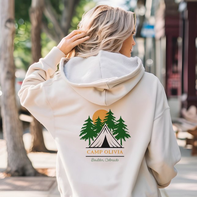 Camp Bachelorette Personalisiert Hoodie (Von Creator hochgeladen)
