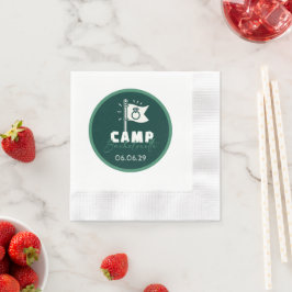 Camp Bachelorette Serviette