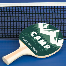Camp Bachelorette Tischtennis Schläger