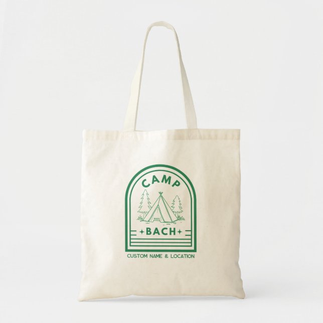 Camp Bachelorette Tote Bag Tragetasche (Vorne)