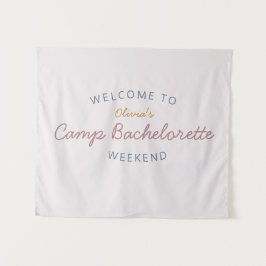 Camp Bachelorette Week-end Tapisserie Décor
