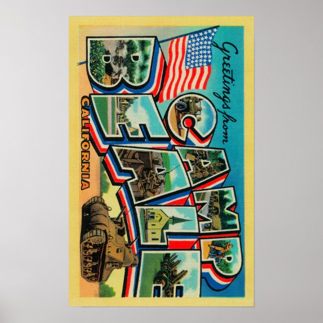 Camp Beale, Kalifornien - Große Briefszenen Poster (Vorne)
