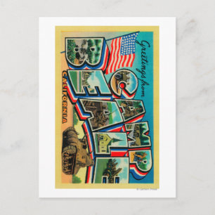 Camp Beale, Kalifornien - Große Briefszenen Postkarte