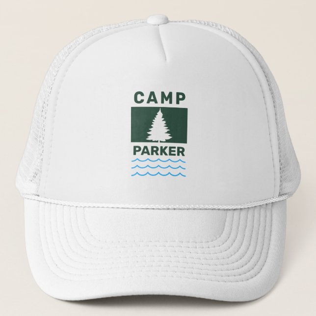 Camp Bride angepasster Trucker-Hut Truckerkappe (Vorderseite)