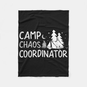 Camp Chaos Koordinator Sommerdirektor Betreuer  Fleecedecke