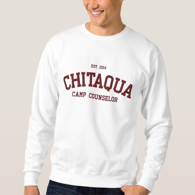 CAMP CHITAQUA Berater Sweatshirt (Vorderseite)