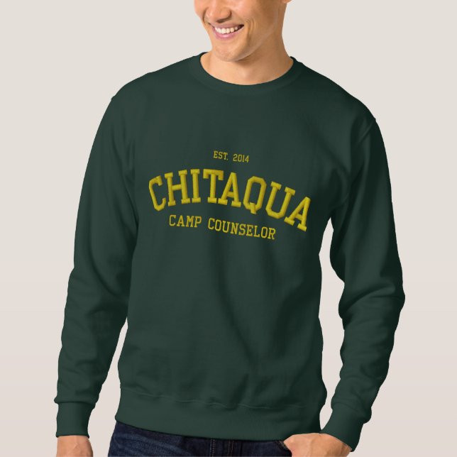 CAMP CHITAQUA Berater Sweatshirt (Vorderseite)
