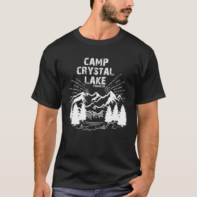 Camp Crystal Lake Counselor T-Shirt (Vorderseite)