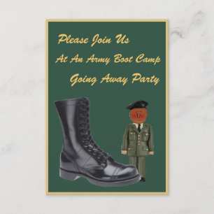 Camp d'amorçage du soldat - Invitations