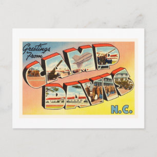 Camp Davis North Carolina NC Vieux carte postale V