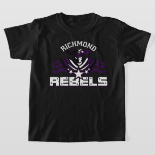 Camp de 6e année de Richmond   T-shirt noir pour e