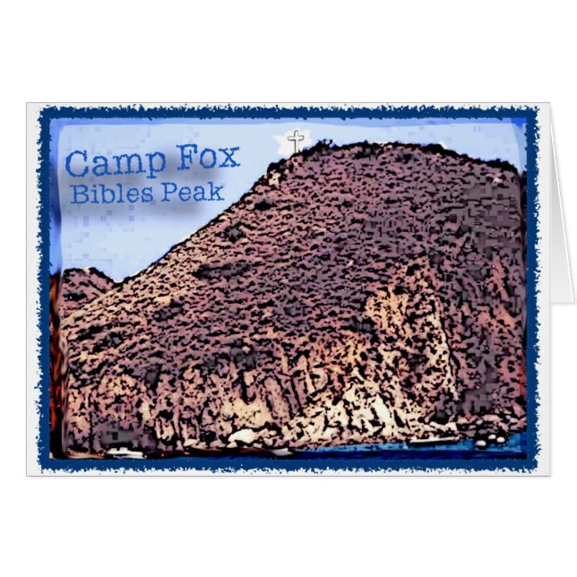 Camp Fox: Bibelpeak Altertes Foto (Vorderseite (Horizontal))