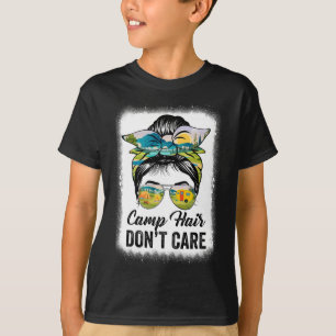 Camp Hair Don't Care Damen Camper Camping Unordent T-Shirt