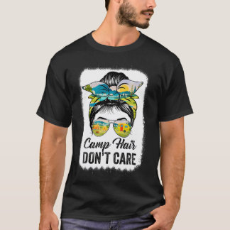 Camp Hair Don'T Care Damen Camper Camping Unordent T-Shirt