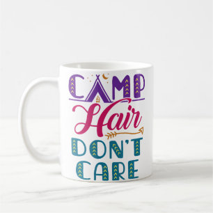 Camp Hair Don'T Care Ferienlager Cute Glamper C Kaffeetasse