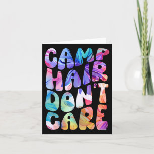 Camp-Hair kümmert sich nicht um das Shirt im Somme Karte