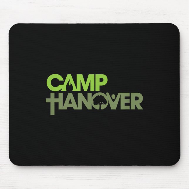 Camp Hannover Logo - Dunkle Farben Mousepad (Vorne)