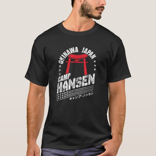 Camp Hansen Okinawa Japan T Shirt (Vorderseite)