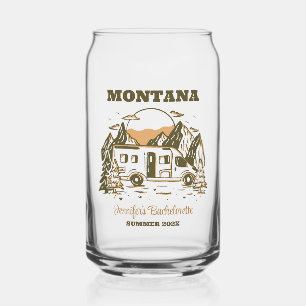 Camp Junggeselinnen-Abschied Girls Trip Glamping Dosenglas