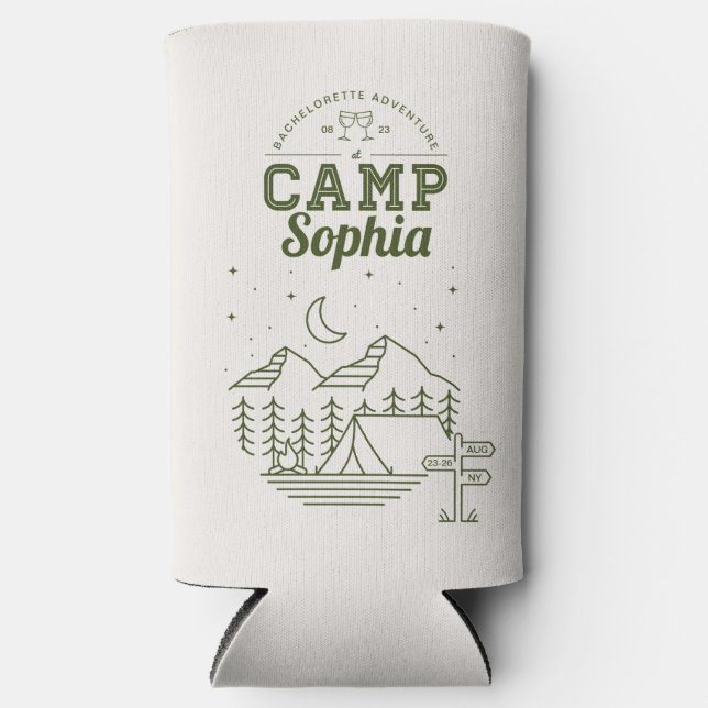 Camp Junggeselinnen-Abschied kann Kühler Selters Dosenkühler (Vorderseite)