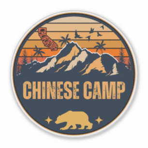 Camp, Kalifornien Aufkleber
