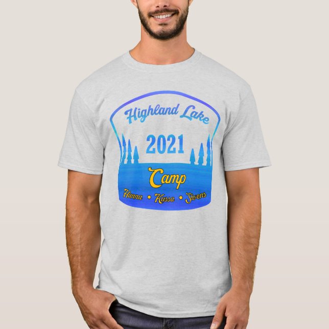 Camp Kassa 2021 Blue T-Shirt (Vorderseite)