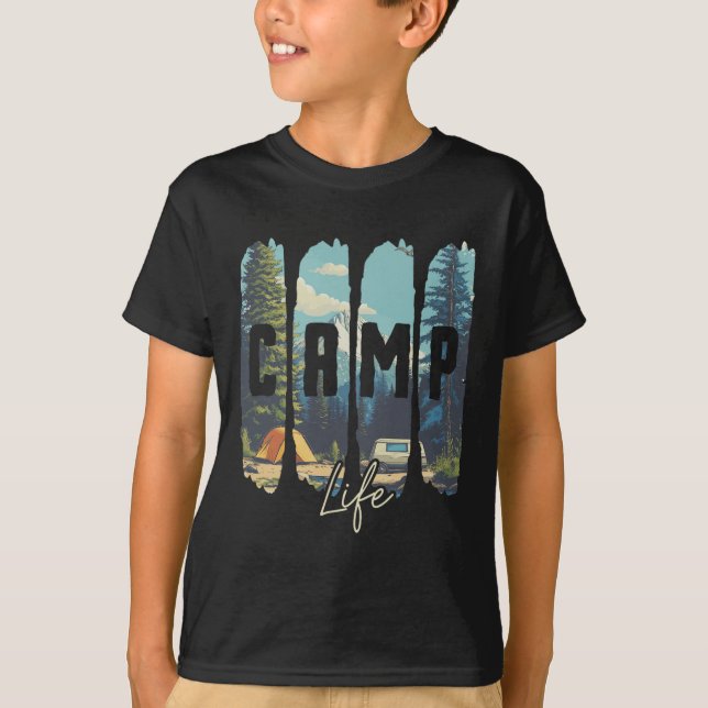Camp Life  T-Shirt (Vorderseite)