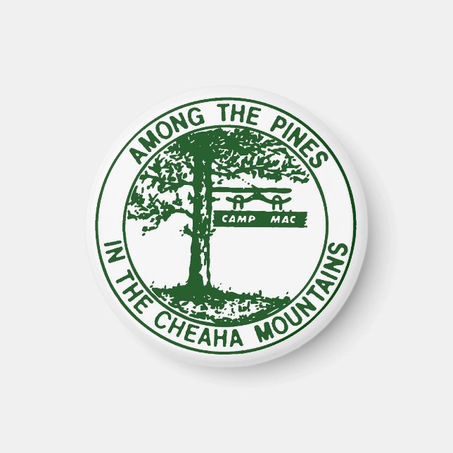 Camp Mac Magnet (Camp-Logo) (Vorne)