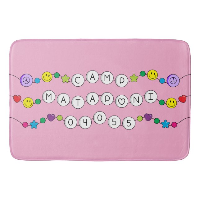 Camp Mataponi Bath Mat Badematte (Vorderseite)