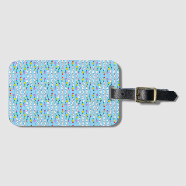 Camp Mataponi Freundschaft Bracelet Flip Flops Gepäckanhänger (Vorderseite (Horizontal))