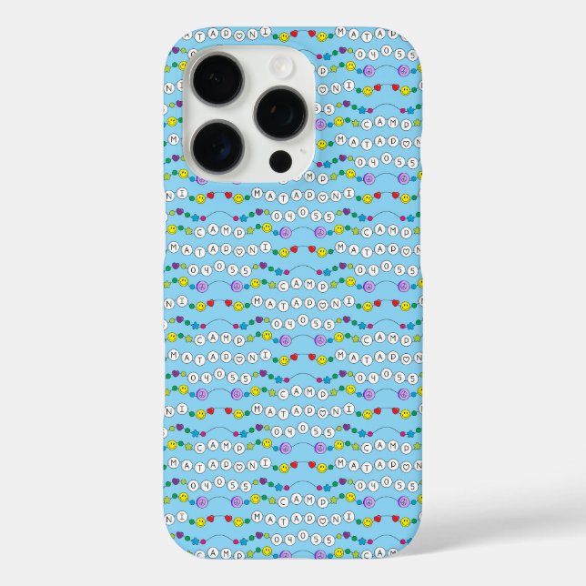 Camp Mataponi Freundschaft Bracelet Flip Flops iPhone 16 Pro Hülle (Rückseite)
