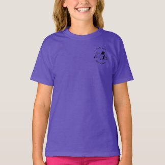 Camp mehr Stress weniger einfache lange Ärmel Shir T-Shirt