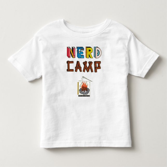 Camp nerd - T-shirt d'enfant en bas âge (Devant)